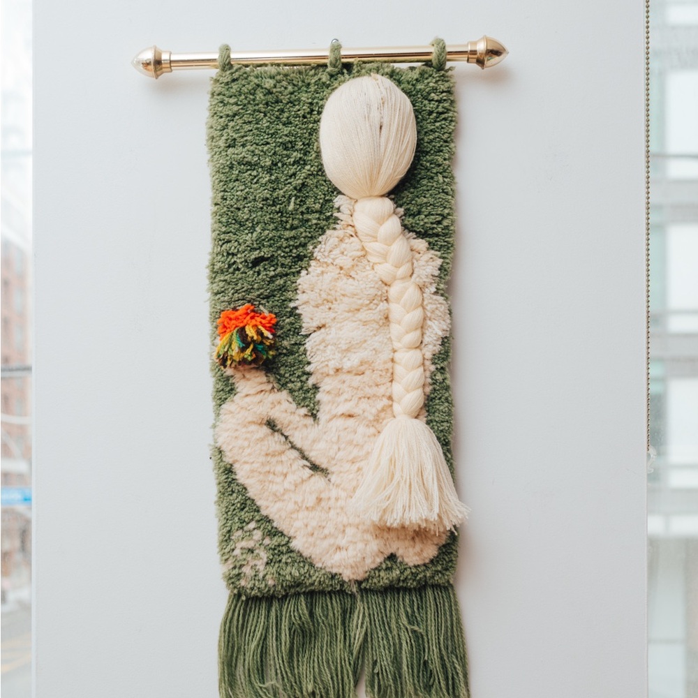 1970’s Vintage Hand-Tufted Wall Hanging